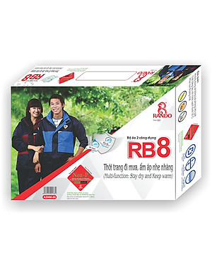 Áo mưa bộ RANDO 2 công dụng RB8 - ASNM-88 – Thời trang đi mưa, ấm áp nhẹ nhàng - Giao Màu Ngẫu Nhiên