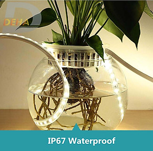 Bộ dây đèn Led RGB đổi màu quấn cây, chống nước, điều khiển chọn màu trang trí tường trần thạch cao, nhà cửa, quán cafe, nhà hàng, bàn, dây bóng 5050 nháy chuyển màu mềm mại, dùng được ngoài trời (Tùy chọn chiều dài dây)