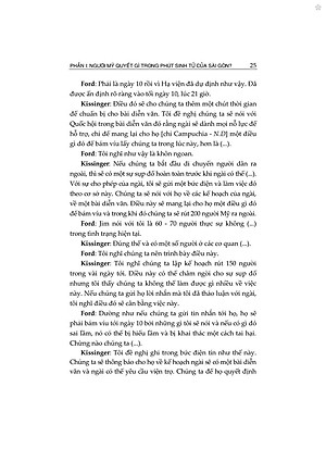 Những biên bản cuối cùng tại nhà trắng: Phút sụp đổ của Việt Nam Cộng Hòa (xuất bản lần thứ ba) - bản in 2025