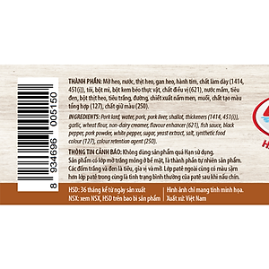 Patê Cột Đèn Hải Phòng 90g - Đồ Hộp Hạ Long