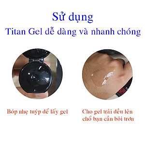 Gel bôi trơn Titan Gel 50ml