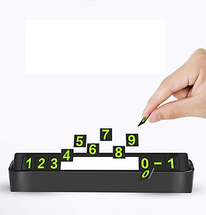 Bảng để lại số điện thoại trên ô tô khi đỗ xe