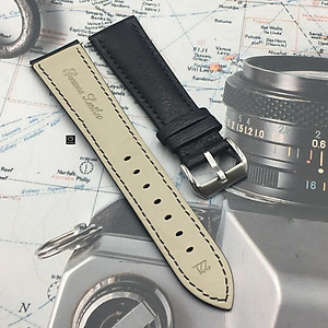 Dây Đồng Hồ Da Bò Italy Mềm Size 22mm 20mm 18mm [Kèm Chốt gắn và Dụng cụ tháo lắp]