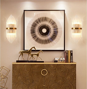 Đèn tường ZUDAN pha lê kiểu dáng độc đáo, trang trí nội thất sang trọng.