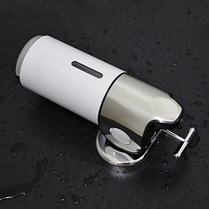 Hộp Đựng Dầu Gội Sữa Tắm Bình Đơn ABG,  Hộp Đựng  Sữa Tắm ,Bình Đựng Nước Rửa Chén Rửa Tay Gắn Tường  450ml ,Dùng Đựng Các Loại Dung Dịch, Kiểu  Dáng Hiện Đại, Thích Hợp Phòng Tắm,  Nhà Bếp- Hàng Chính Hãng