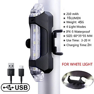 Đèn đuôi xe đạp cảnh báo ban đêm sạc USB đạp xe không thấm nước - đèn chiếu hậu xe đạp, đèn cảnh báo nhấp nháy, Đèn hậu xe đạp thể thao loại mới cao cấp,đèn xe đạp hậu led gắn sau xe cảnh báo an toàn có thể sạc lại - Hàng Chính hãng dododios