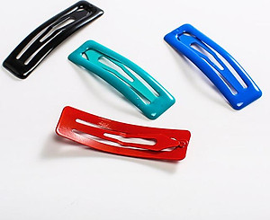 Kẹp tóc kim loại mẫu Hàn KAH63 hình vuông mẫu HOT (chọn mầu)