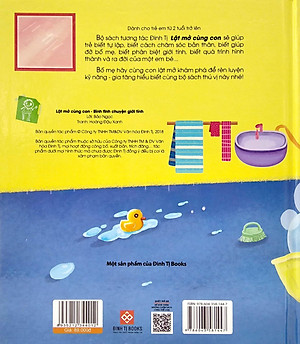 Sách Lật Mở Cùng Con - Bình Tĩnh Chuyện Giới Tính (Giúp Trẻ Biết Phân Biệt Giới Tính, Nhận Biết Cơ Thể Và Bảo Vệ Mình)