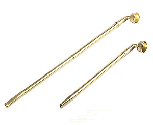Tẩu thuốc dài hợp kim đồng Trung Hoa, kéo dài ra được đến 40 cm ( không kèm theo dây và túi vải)