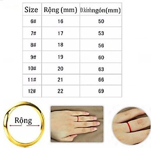 Nhẫn nam titan mặt kim cương