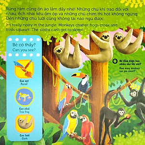 Sách Tương Tác - Sách Chuyển Động - First Explorers - In The Jungle - Trong Khu Rừng