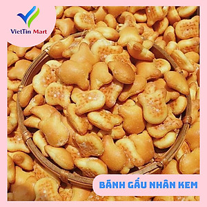 Bánh Gấu Nhân Kem VIETTINMART 500G
