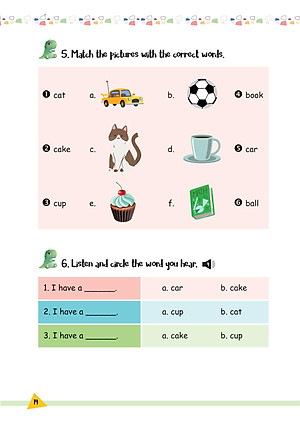 Bài Tập Bổ Trợ Nâng Cao Tiếng Anh Lớp 1