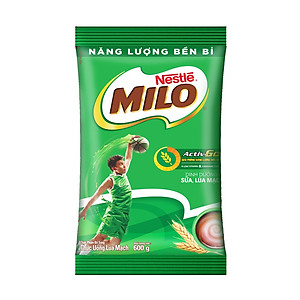 Combo 2 bịch thức uống ca cao lúa mạch Milo Regular (600g)