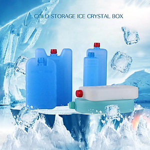 Bộ 5 Đá khô CO2 DK250 giữ lạnh sữa, bia, rượu, Hộp băng khô dạng gel cho quạt điều hòa, du lịch, phượt