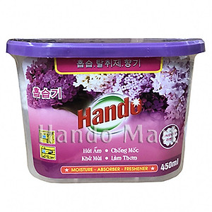 Combo 3 Hộp Hút Ẩm Khử Mùi Nấm Mốc Hương Lavender 450Ml