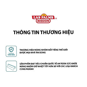 Màng nhôm (giấy bạc) Laspalm chính hãng bảo quản thực phẩm MNTP00003179