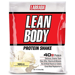 Labrada Lean Body (1 gói ), Sữa Thay Thế Bữa Ăn, 40g Protein, 8G Chất Béo Tốt & Chất Xơ, 22 Vitamin và Khoáng Chất