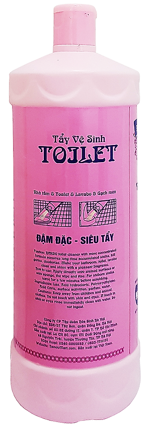 Nước tẩy rửa bồn cầu đậm đặc Hando 960ml