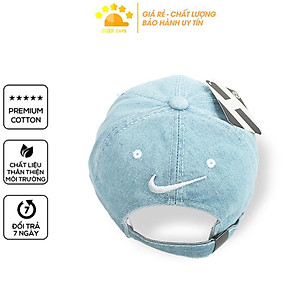 Mũ Lưỡi Trai Nón Lưỡi Trai Nón Kết Nam Nữ Jeans Just Do It Vải Denim