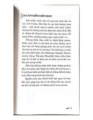 Sách Lãnh Đạo Bằng Sức Ảnh Hưởng