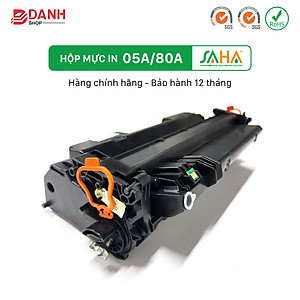Hộp mực in SAHA 05A/80A cho máy in HP, Canon - Hàng chính hãng