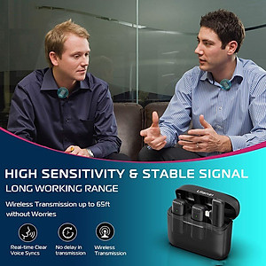 Ulanzi J12 / Ulanzi J11 - Micro Cài Áo Không Dây Cho Smartphone Làm Tik Tok, Youtube, Livestream - Hàng Chính Hãng