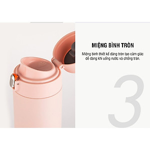 Bình Giữ Nhiệt LocknLock Featherlight One-touch Tumbler LHC3257 500ml