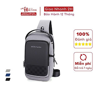 Túi đeo chéo,đeo ngực Arctic Hunter XB00105 chất liệu Oxford chống thấm nước thiết kế đơn giản, hiện đại, phù hợp nam nữ