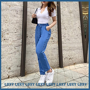 Quần jean nữ cạp chun co giãn 4 chiều LUXY V191 đủ size từ 40kg - 80kg