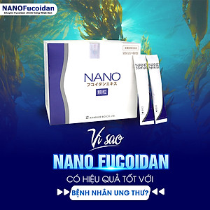 Thực phẩm chức năng Kanehide Bio Fucoidan Nano 30 gói - Phòng và hỗ trợ điều trị ung thư