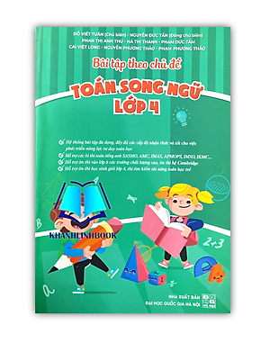 Sách - Bài tập theo chủ đề toán song ngữ lớp 4