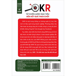Sách OKR - Từ Chiến Lược Mục Tiêu Đến Kết Quả Then Chốt