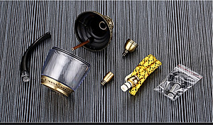 Tẩu thuốc cao cấp sang trọng HD-806 ( tặng kèm 1 dụng cụ vệ sinh tẩu thuốc)