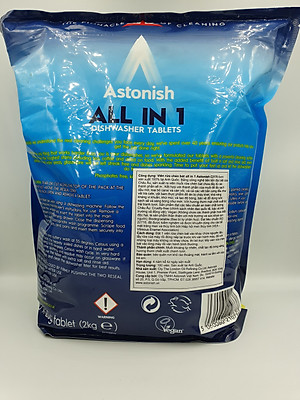 100 viên rửa chén bát tất cả trong 1 Astonish C2171 