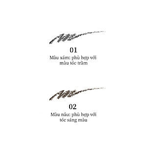 CHÌ KẺ CHÂN MÀY HỮU CƠ - naturaglacé EYELBROW PENCIL 