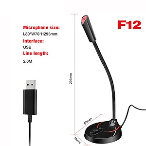 Micro Mini Dùng Cho Máy Tính PC, Laptop Cổng USB Công Nghệ Lọc Tiếng Ồn Cao Cấp AnZ thu âm chất lượng cao hỗ trợ học Online chat videocall Chuyên Nghiệp Live Stream Hát Karaoke Quay Video Ghi Âm Vlog Zoom Skype ĐT Smartphone, Microphone  Hàng Nhập Khẩu