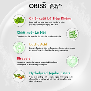 Dung Dịch Vệ Sinh Chuyên Biệt Dành Cho Nam Giới Dạng Bọt Oriss Men Gentlemen 120ml/chai