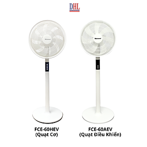 Quạt đứng điện tử có điều khiễn từ xa, hẹn giờ Mitomo FCE-60AEV, công suất 60W, động cơ dây đồng - Bảo hành 2 năm hàng chính hãng