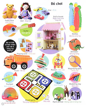 Sách Vừa Học Vừa Chơi - Từ Vựng Tiếng Anh