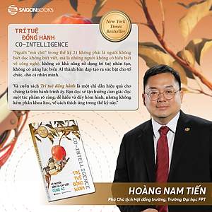 Sách - CO - Intelligence - Trí Tuệ Đồng Hành - Kỉ Nguyên Sống Và Làm Việc Cùng AI