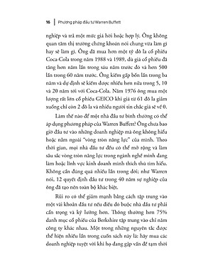 Sách Phương Pháp Đầu Tư Warren Buffett