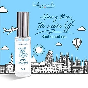 Nước hoa chiết xuất Babycoccole 0M+