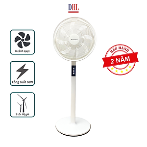 Quạt điện lửng Mitomo FCE-60HEV, công suất 60W mạnh mẽ, động cơ dây đồng - hàng chính hãng bảo hành 2 năm