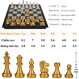 Cờ Vua Nam Châm Cao Cấp 25cm, 32cm, 36cm – Hàng Chính Hãng