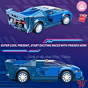 Đồ chơi xếp hình lắp ráp Qman - Các loại xe đua (nhiều mẫu) - Dành cho bé từ 6 tuổi