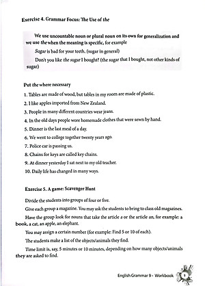 English Grammar - Ngữ Pháp Tiếng Anh 9 (Sách Bài Tập)