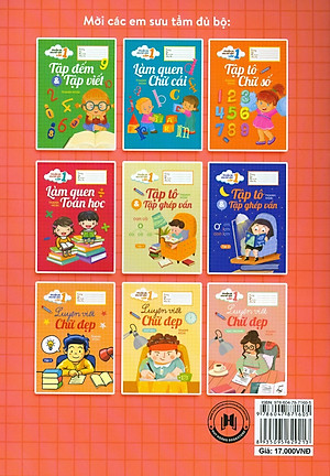 Sách Chuẩn bị cho bé vào lớp 1 - Luyện viết chữ đẹp (Tập 2)