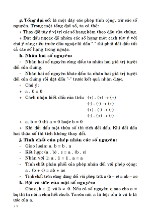 Sổ Tay Toán Cấp 2 Lớp 6-7-8-9 - KV