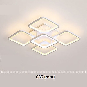 Đèn trần led 3 chế độ ánh sáng NIDALY - có điều khiển từ xa tiện dụng
